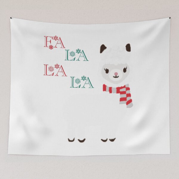 Item preview, Fa La La La Llama Christmas Llama designed and sold by Swigalicious.