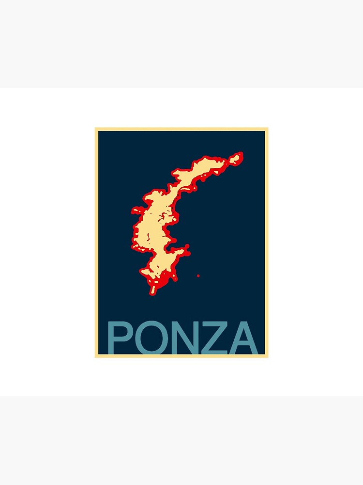 Ponza Map by ItaliaStore