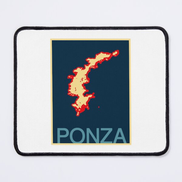Ponza Map Mouse Pad