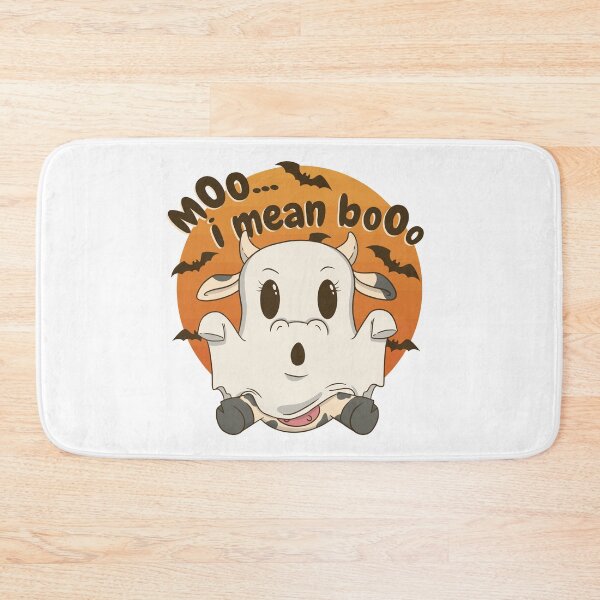 Item preview, Moo... i mean booo. Cow Ghost Halloween designed and sold by Watersolution.