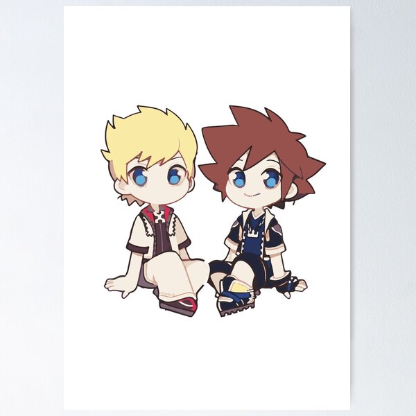 Vista previa del artículo con la obra «encantadora sora chibi kh», diseñado y vendido por Mahisterha.