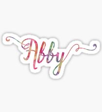 Abby - name Sticker