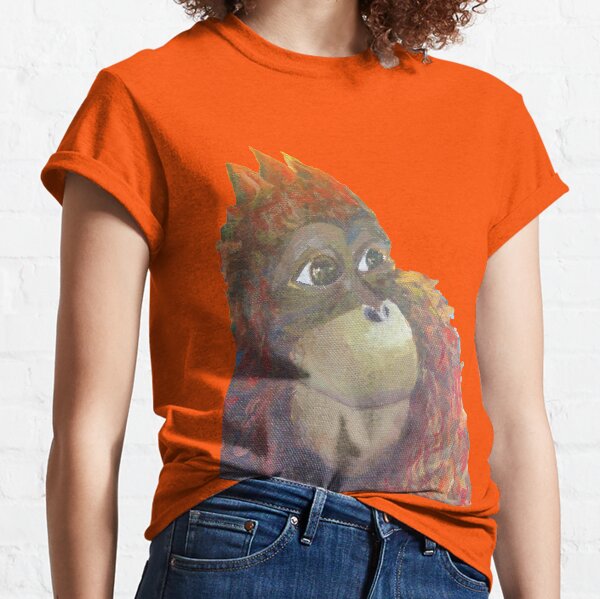 The dream of a football orangutan Classic T-Shirt