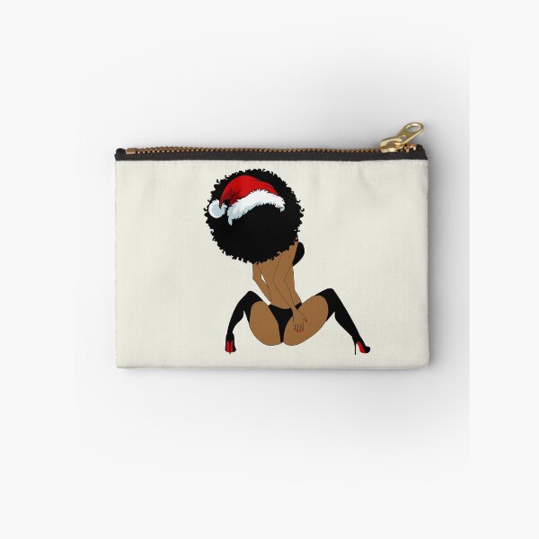Item preview, Merry Christmas, Christmas, New Year, Christmas Girl, Afro Woman, Afro Lady designed and sold by ArtHolidayPrint.