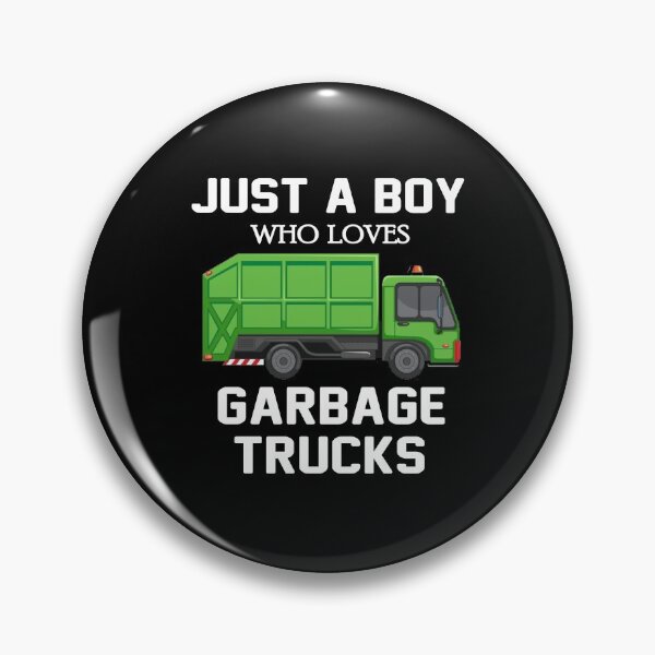 Item preview, Just a Kid Who Loves Garbage Trucks Funny Gift for Boys designed and sold by Boum04.