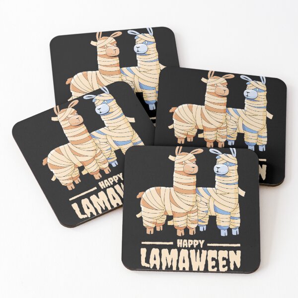 Item preview, Happy Lamaween - Halloween mummy designed and sold by Watersolution.