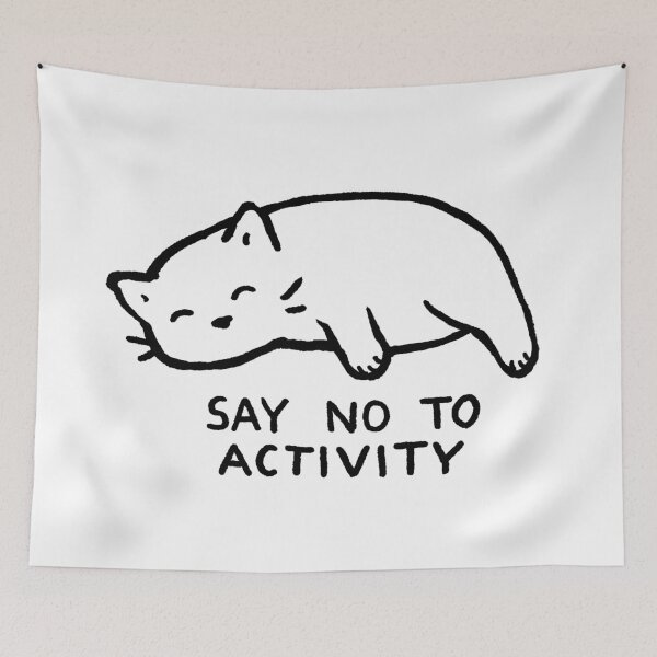Item preview, Fox Shiver - Say no to activity designed and sold by Fox Shiver.