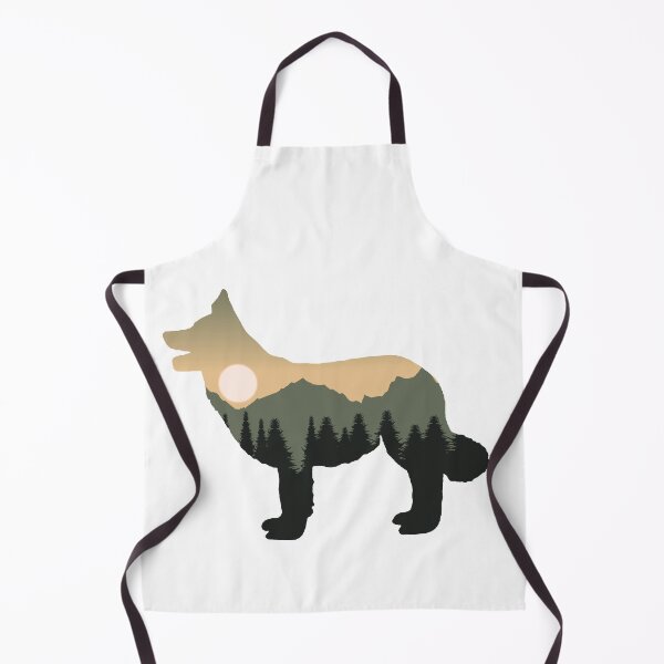 Item preview, border collie dog forest mountain sunset gift designed and sold by alaechamlal.