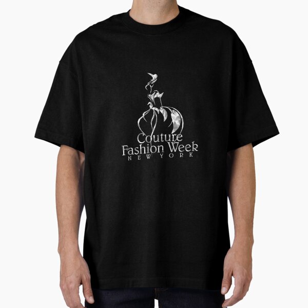 Couture Fashion Week New York Crystal Oversized T-Shirt