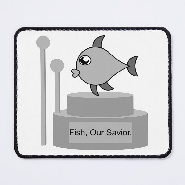 Item preview, A Fish Statue With Bubbles designed and sold by HydeZero.