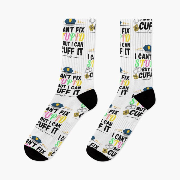 Item preview, i can't fix stupid but i can cuff it designed and sold by ronaldsonou.
