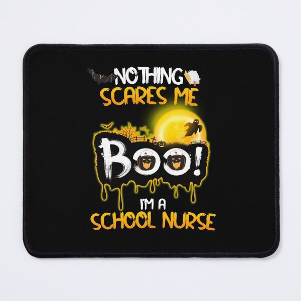 Item preview, Nothing Scare me I’m a School Nurse Tee Ghost Halloween  designed and sold by hakimayedder33.