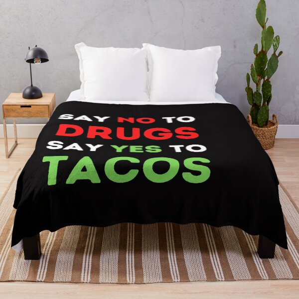 Item preview, Say No To Drugs Say Yes To Tacos TShirt designed and sold by Unique styl DeSigNe.