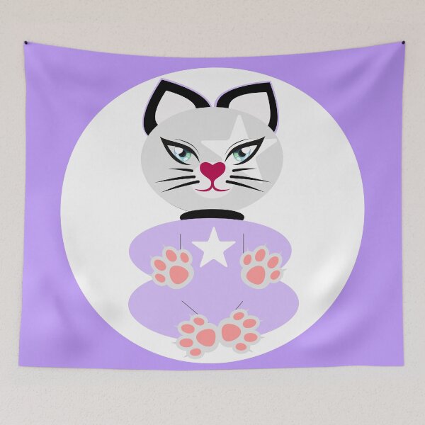 Item preview, Cute Baby Girl Siamese Kitten Lilac designed and sold by Rainbows Rock.