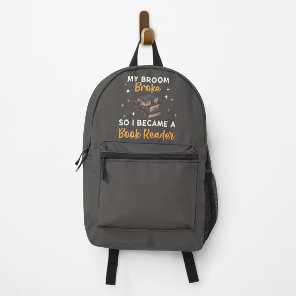 Item preview, My Broom Broke So I Became A Book Reader designed and sold by Faty-Za.