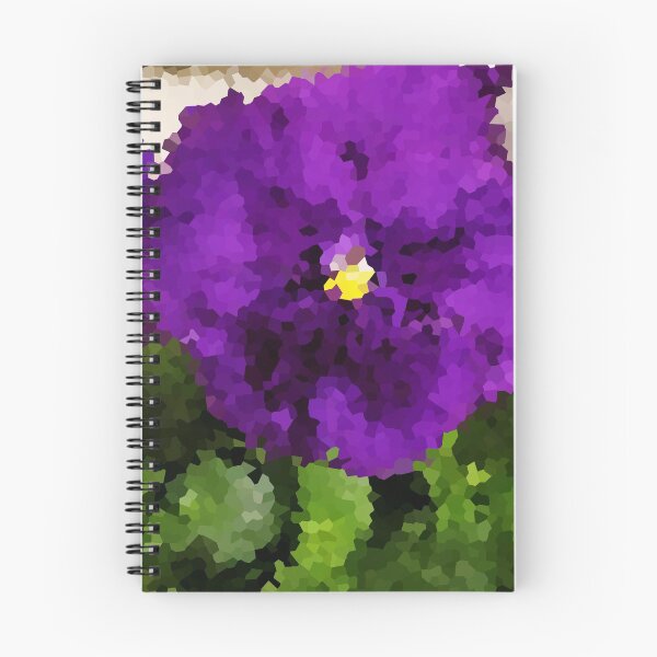 Item preview, Purple Pansy Pix-elate designed and sold by IgniteWithin.