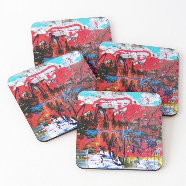 Item preview, Abstract by CarolAnnsArt The Old Red Engine designed and sold by CarolAnnsArt.