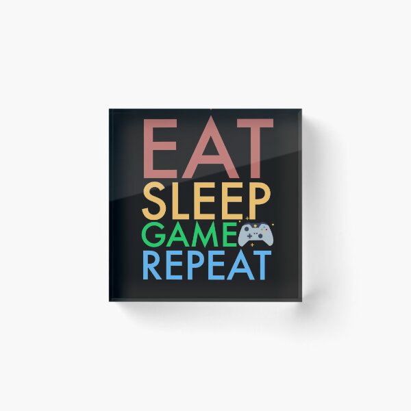 Item preview, Copy of Eat, Sleep, Game, Repeat! designed and sold by Sod0ku.