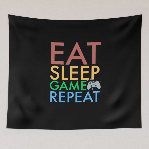 Item preview, Copy of Eat, Sleep, Game, Repeat! designed and sold by Sod0ku.