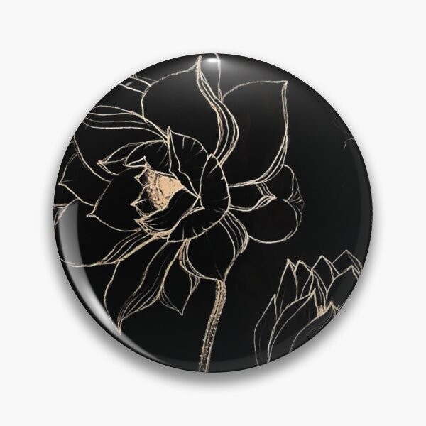 Item preview, Black&Gold Lotus  designed and sold by KarolArtWork.