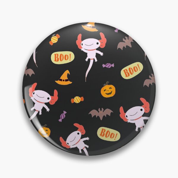Aperçu de l'œuvre Modèle Halloween Axolotl créée et vendue par MoonlightbyS.
