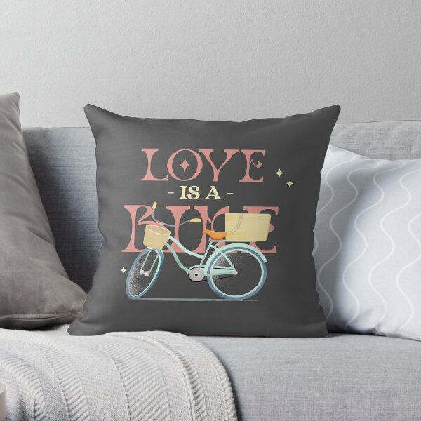 Bicycle Sport Magic Bike Throw Pillow