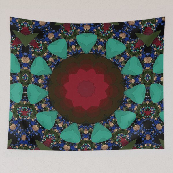 Item preview, Batik Bathik Pattern Bed Sheet or Frock Design 66 designed and sold by PodiShawna.