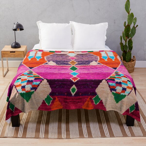 Item preview, Traditional Oriental Moroccan Berber Rug Design designed and sold by SpaceBazaar.