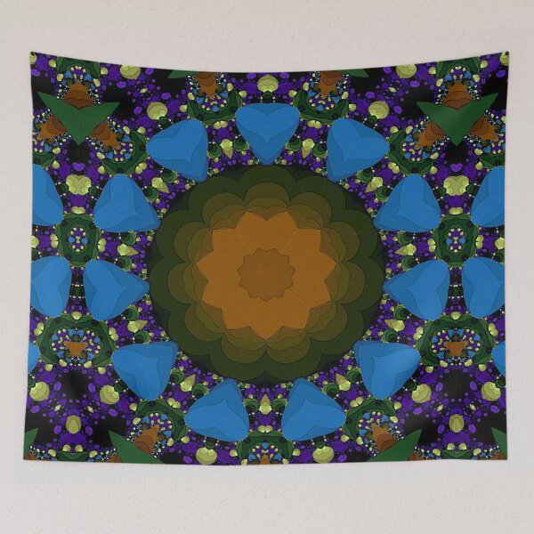 Item preview, Batik Bathik Pattern Bed Sheet or Frock Design 67 designed and sold by PodiShawna.