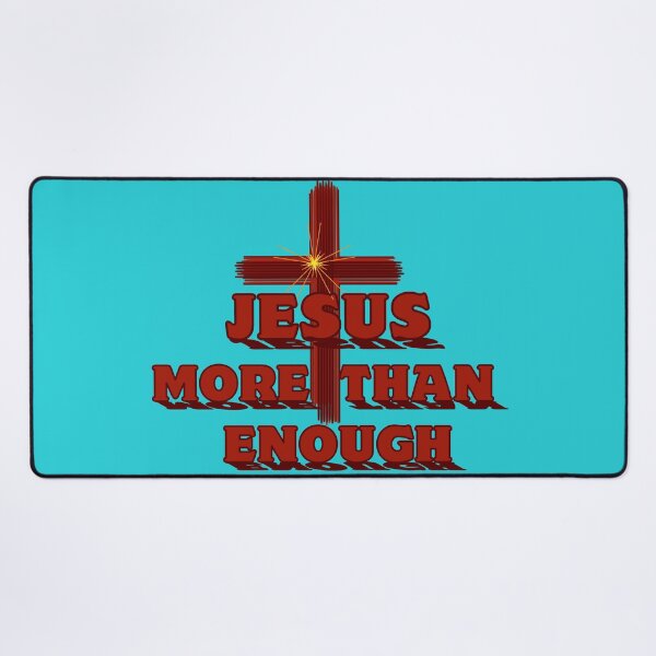 Item preview, Jesus, More Than Enough Cross designed and sold by IgniteWithin.