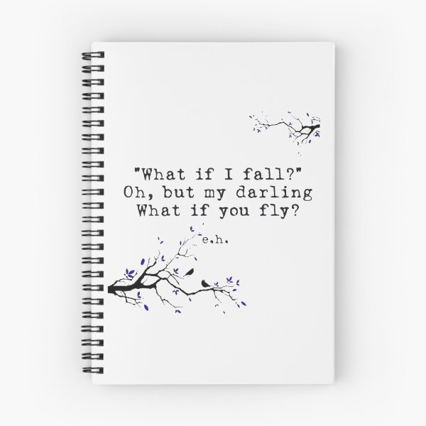 Item preview, What If I Fall ,Oh,But My Darling What If You Fly|Perfect Gift designed and sold by rubywendy.