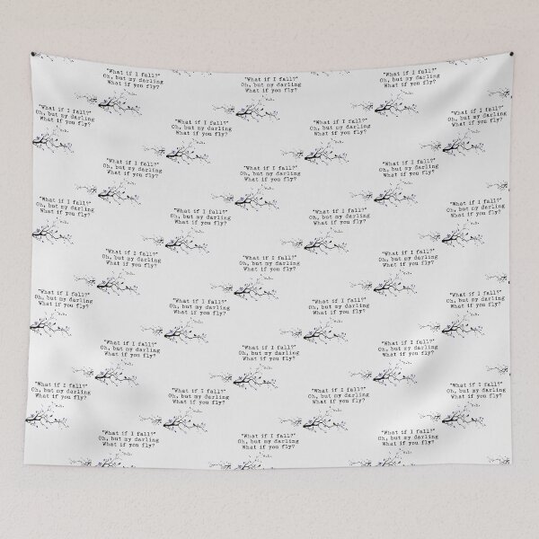 Item preview, What If I Fall ,Oh,But My Darling What If You Fly|Perfect Gift designed and sold by rubywendy.