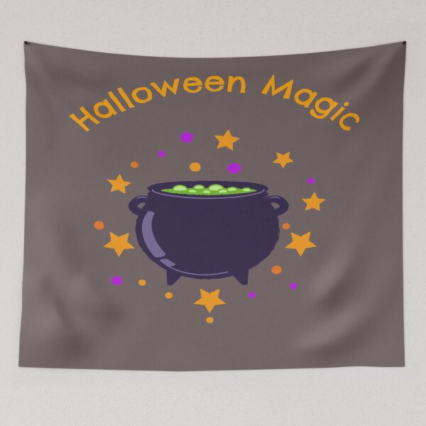 Item preview, Halloween Magic Cute Witches Cauldron designed and sold by LMcDs.