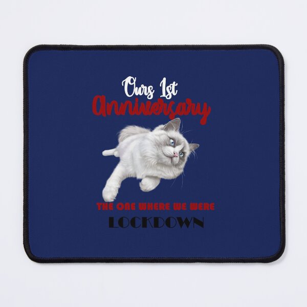 Item preview, cute cats the first anniversary blockdown designed and sold by deraz shop.