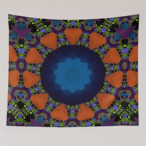 Item preview, Batik Bathik Pattern Bed Sheet or Frock Design 71 designed and sold by PodiShawna.