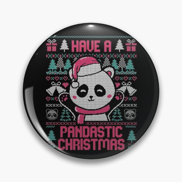Item preview, Pandastic Christmas - Funny Ugly Sweater Xmas Panda Gift designed and sold by EduEly.
