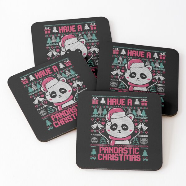 Item preview, Pandastic Christmas - Funny Ugly Sweater Xmas Panda Gift designed and sold by EduEly.