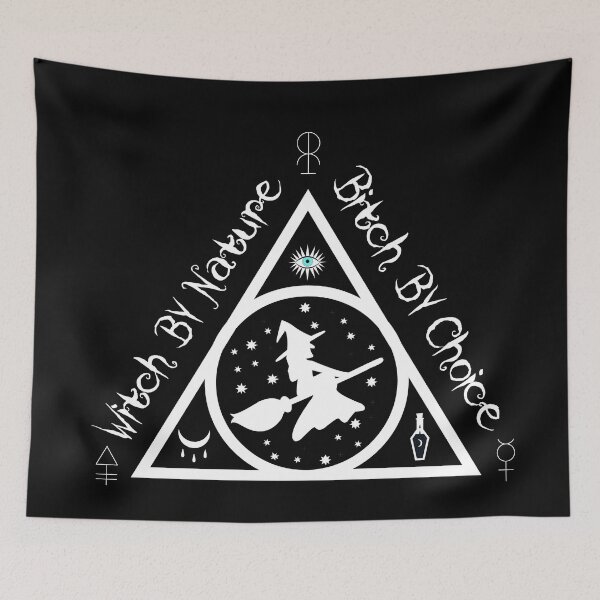 Item preview, Witch by nature bitch by choice, funny bitch sayings designed and sold by thepeaceful90.