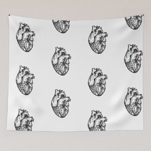 Item preview, Cardiac Heart sketch designed and sold by HaychGee.