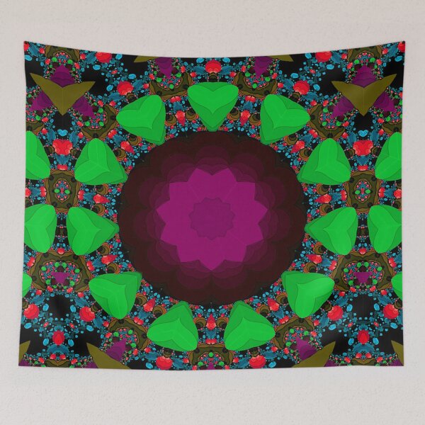 Item preview, Batik Bathik Pattern Bed Sheet or Frock Design 73 designed and sold by PodiShawna.