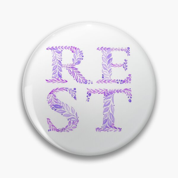 Item preview, Rest in purple designed and sold by Rachel Dash-Williams Creative.