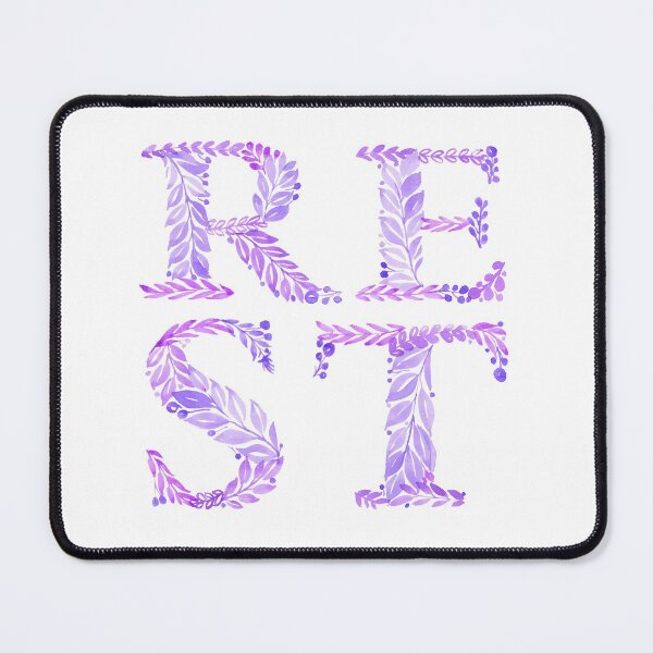 Item preview, Rest in purple designed and sold by Rachel Dash-Williams Creative.