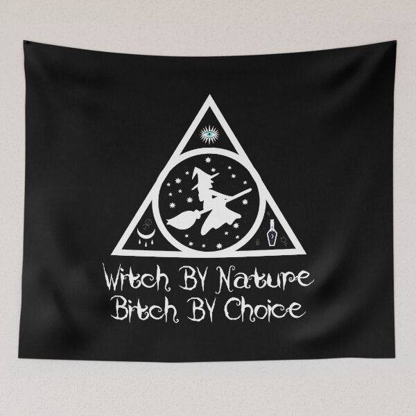 Item preview, Witch by nature bitch by choice, funny bitch sayings designed and sold by thepeaceful90.