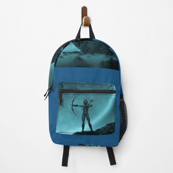 Item preview, Elf archer practicing designed and sold by brendanre.