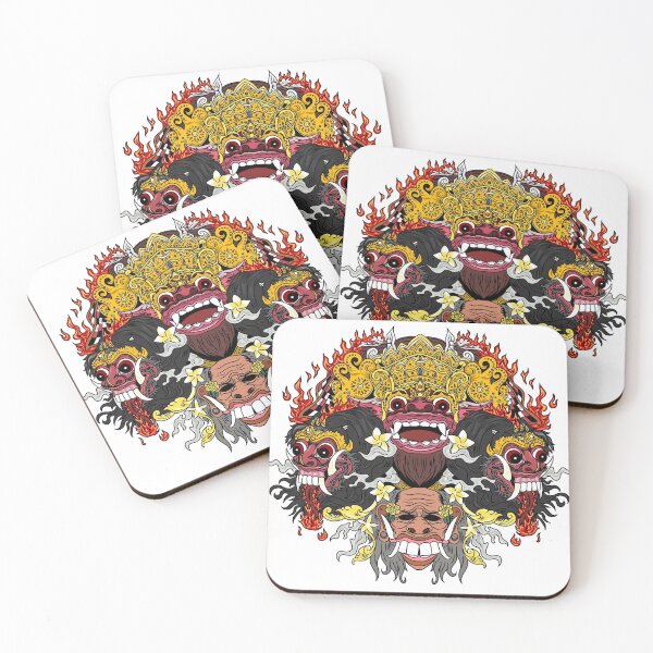 Item preview, balinese mythical creatures, barong and rangda designed and sold by Swedi.