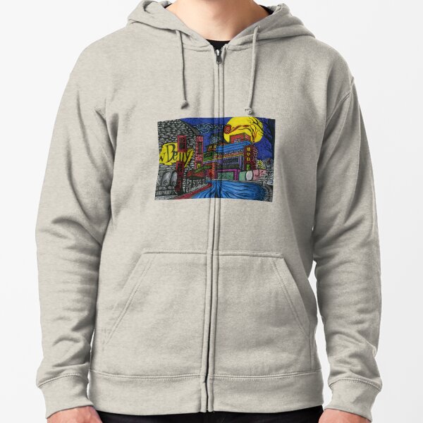 George Street Zipped Hoodie