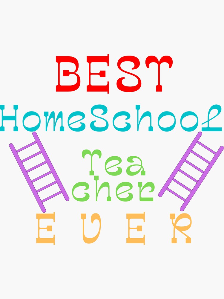"best homeschool" Sticker for Sale by yacine2022 Redbubble