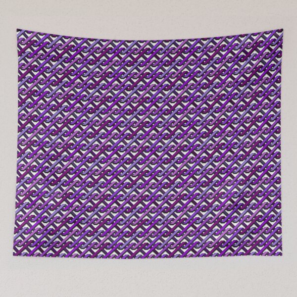 Item preview, Purple Tangles designed and sold by MathenaArt.
