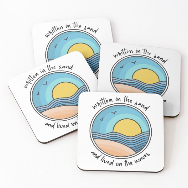 Item preview, Written In The Sand And Lived On The Waves designed and sold by Martini-Four.