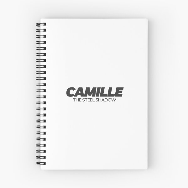 Aperçu de l'œuvre Camille "L'Ombre d'Acier" | Texte noir créée et vendue par agsduy.